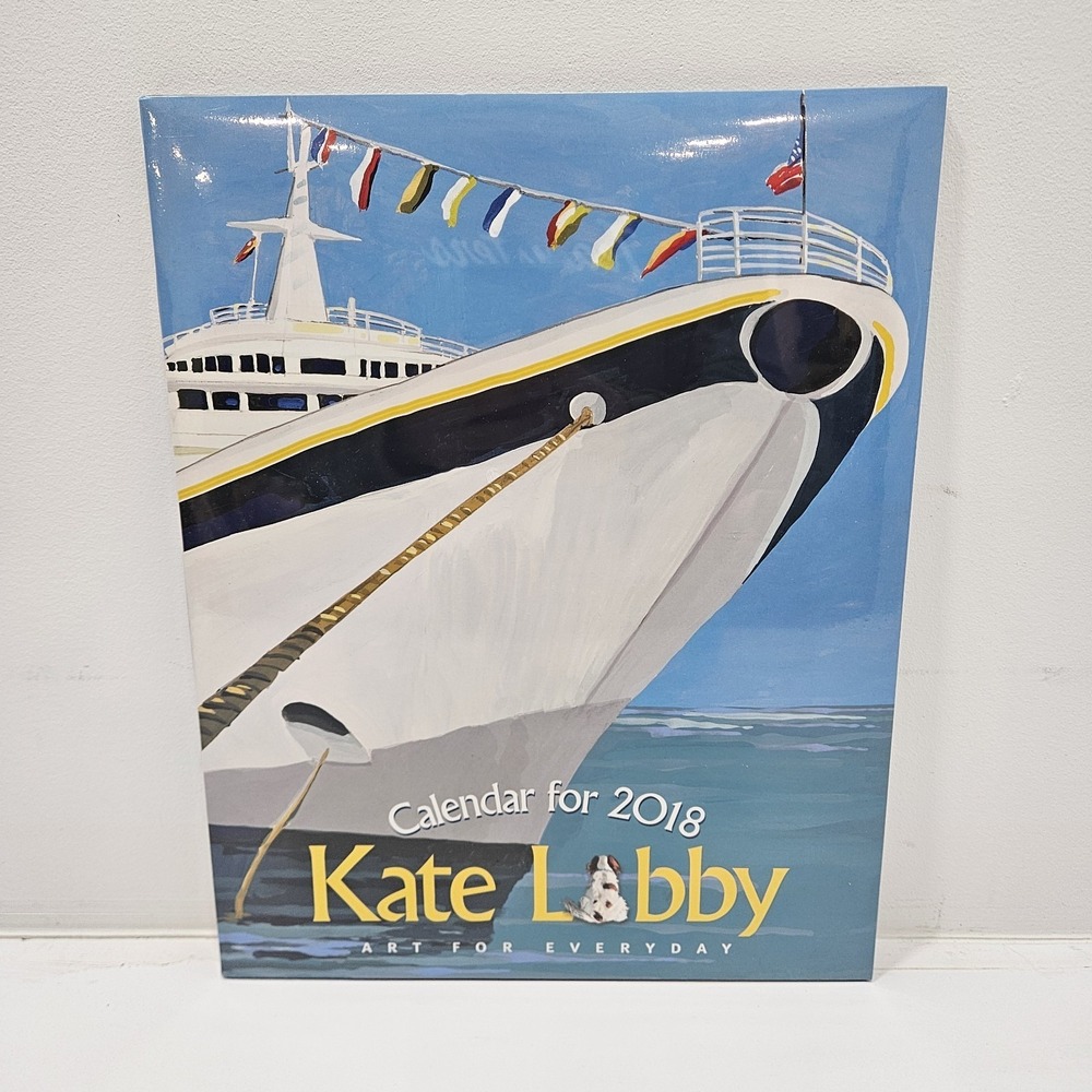 Kate Libby 2018 poster calendar complete Art for Everyday